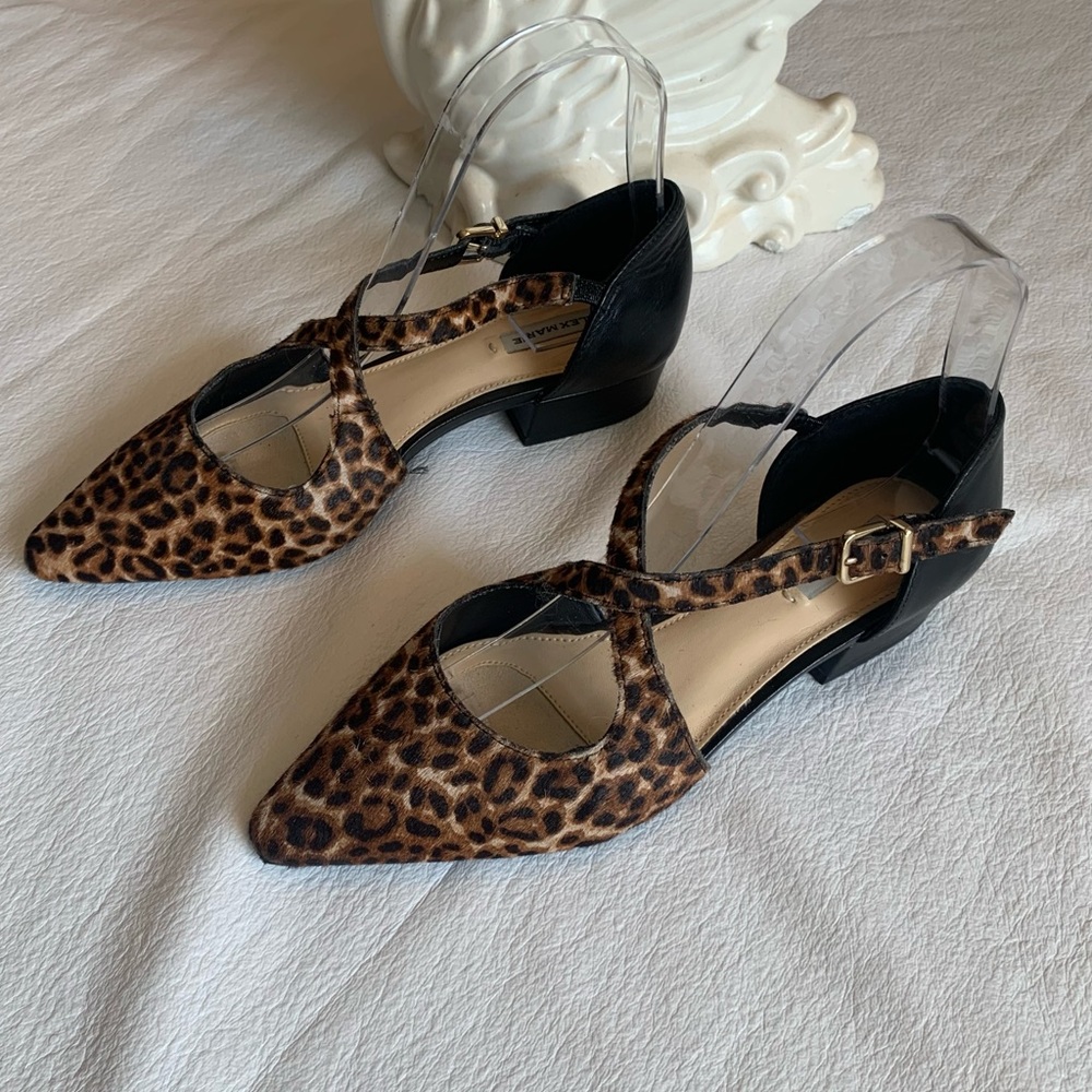 Alex Marie leopard 🐆 shoes, leather uppers